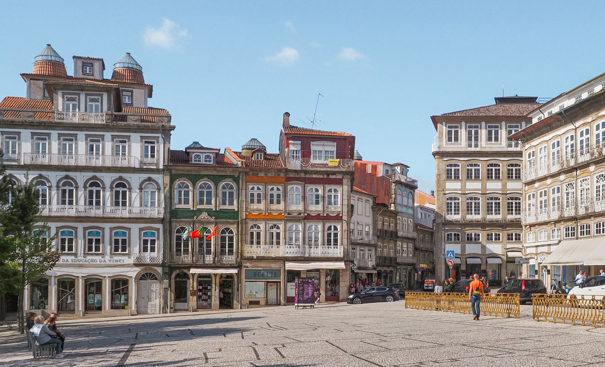 Historisches Zentrum in Guimarães – die Wiege Portugals