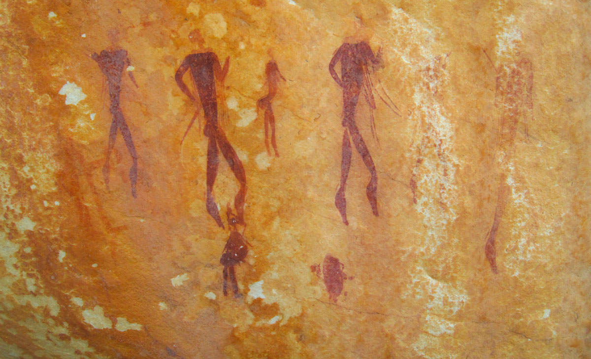 Rock Art der San und Khoi im Kagga Kamma Nature Reserve