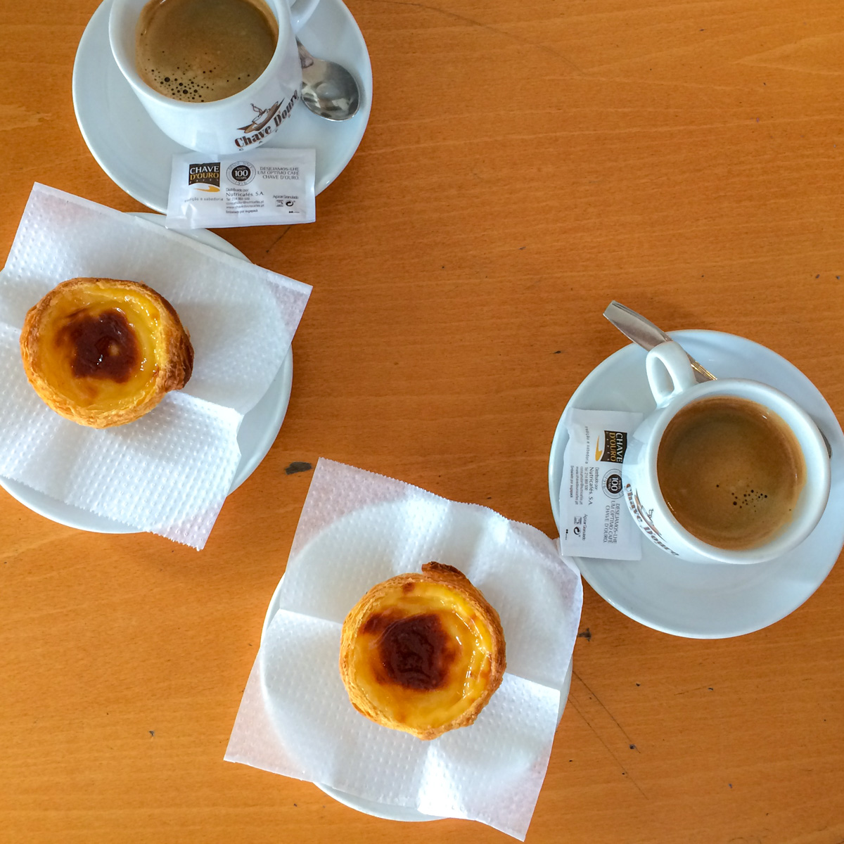 Die süßeste Sünde Portugals: Pastéis de Nata.