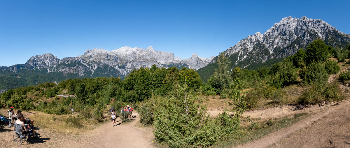 1. Tag Peaks of the Balkans: Was für Aussichten