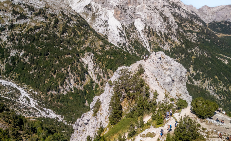 Valbona Pass: Tag 1 beim Peaks of the Balkans