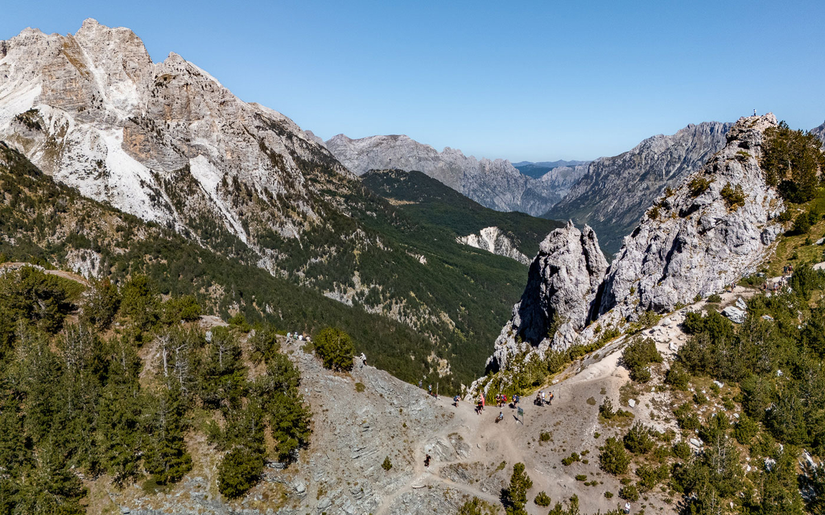 Optionale Gipfel am Valbona Pass